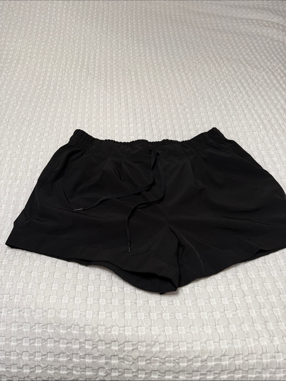 RBX Black Athletic Drawstring Shorts